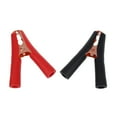 thumbnail image 2 of 4X Car Alligator Clips Battery Clamps Clip 100A Red+Black, 2 of 4