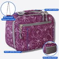thumbnail image 5 of J World Girls Cody Lunch Bag with Shoulder Strap, Love Purple, 5 of 8
