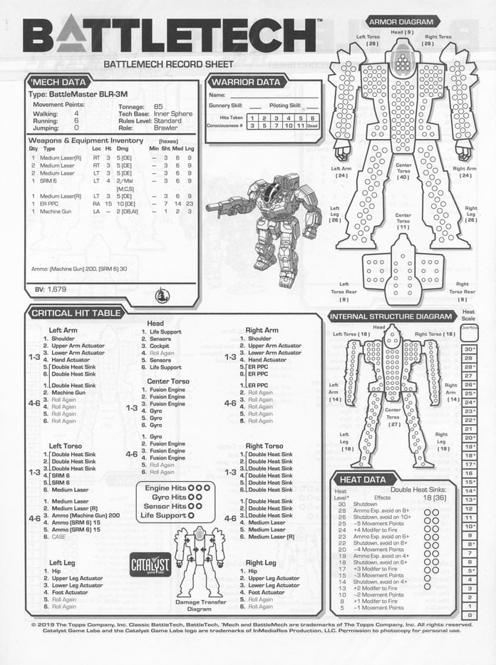 battletech record sheets online battletech record sheets online