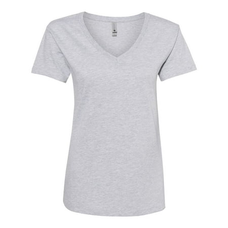 Next Level - New Women - Artix - Women’s Fine Jersey Relaxed V T-Shirt