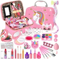 Sendida Kids Makeup Kit Girl Toys, Washable Makeup Princess Toys for Girls Age 3-12 Birthday Gift