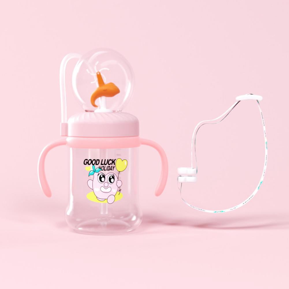 Whale Fountain Sippy Cup with Spray Feature – 300ml Interactive Straw Cup for Toddlers 12M+, BPA-Free Leak-Proof Baby Water Bottle