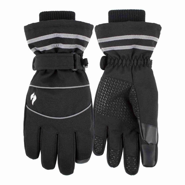 Heat Holders Gants à Écran Tactile pour Hommes Workforce avec Poignets Élastiqués