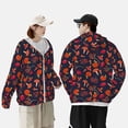 thumbnail image 3 of Rocae Autumnal Forest Print Breathable Sun Protection Hoodie Quick-Dry Lightweight Long Sleeve Hoodie Unisex Running Sports Shirt Small, 3 of 9