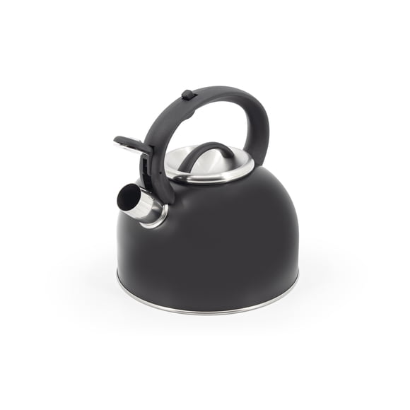 Copco 2.0 QT Stainless Steel Tea Kettle, Matte Black Finish