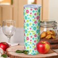 thumbnail image 2 of Pioneer Flower Floral Print Pattern 20oz Skinny Tumbler with Straw & Lid, Double Wall Vacuum Insulated Cup, Leak-Proof, Cup Holder Friendly, Hot 6H Cold 12H, 2 of 6