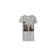 thumbnail image 1 of Aeropostale NYC - Camiseta adornada con tachuelas de verano para mujer, gris, XS, 1 of 1