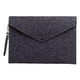 thumbnail image 2 of Gris Oscuro 2PC Simple A4 Bolsa de Documentos de Gran Capacidad Pad Maletín de Negocios Carpetas de Archivos Productos de Archivo de Fieltro Químico, 2 of 8