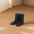 thumbnail image 4 of ColoMX 1 par de forros gruesos y cálidos para botas de hombre, desmontables, para clima frío y botas de lluvia de invierno, talla 45., 4 of 8