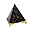 thumbnail image 2 of Pirámide de cristal Estatuilla Shui escultura coleccionables para decoración de adorno de oficina , Los 8CM 8cm Magideal Pirámide de cristal, 2 of 7