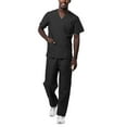 thumbnail image 1 of Sivvan Unisex Classic Scrub Set V-Neck Top/Drawstring Pants (Available in 15 Solid Colors), 1 of 7