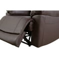 thumbnail image 6 of TrumanPick Manual PU Leather Recliner Chair,2 Seats Overstuffed Recliner Sofa Armchair Home Theater for Living Room, Brown, 6 of 6