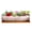 White, variant on Succulent Pots, 12'' Large Long Rectangle Succulent Planter Pots with Drain
