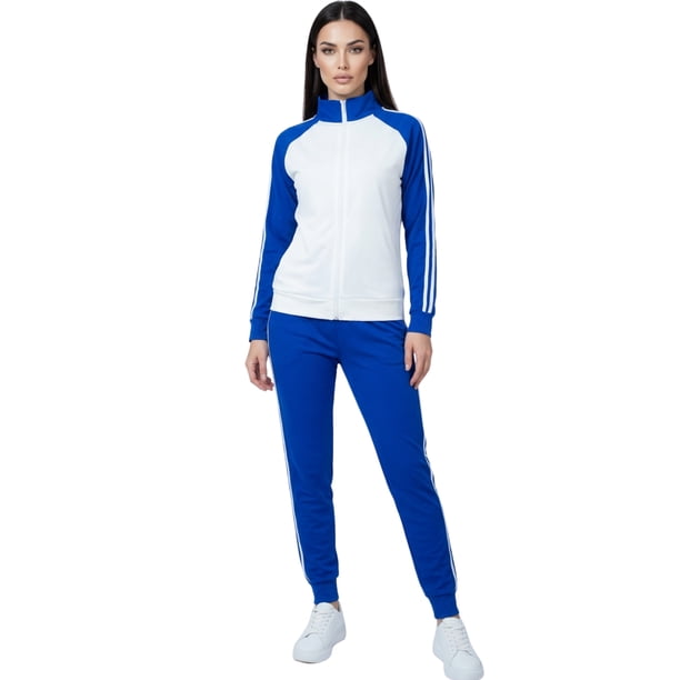 Conjunto Deportivo Pants y Sudadera Cómodo, Moderno en Tendencia para Mujer