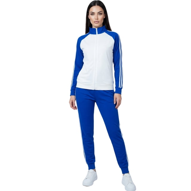 Conjunto Deportivo Pants y Sudadera Cómodo, Moderno en Tendencia para Mujer