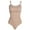 #1 Adjustable Straps - Beige, variant on QRIC Bodysuit for Women Tummy Control Shapewear Seamless Fajas Colombianas Body Shaper Pack of 2