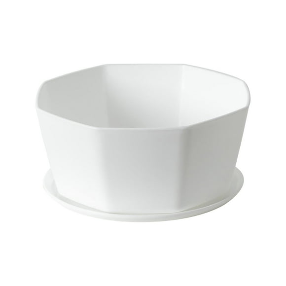 Cyrdddb Modern Flower Pot Plastic Plant Pots Plastic Plant Pots For Plants With Saucers Indoor Set Of 1 Plastic Planters Modern Flower Pot With Hole For All House Plants Herbs Flowers Clearance!
