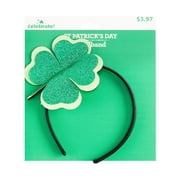 Way to Celebrate St. Patrick's Day Glitter Shamrock Headband