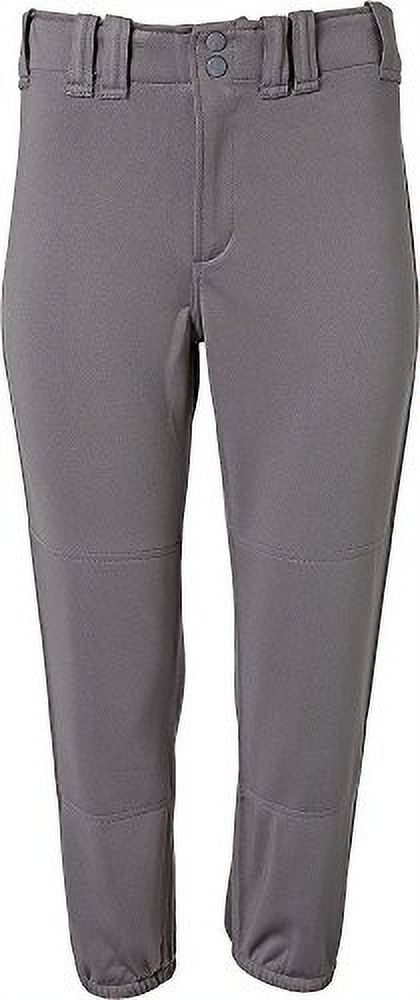 RIP-IT Girls' 4-Way Stretch Softball Pants PRO - Charcoal - Small