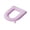🍒 Pink_Base#5715, variant on EVA Thick Soft Toilet Seat Cushion Universal Fit for U V O Square Bowls, Washable Quick Dry with Non Slip Back and Handle