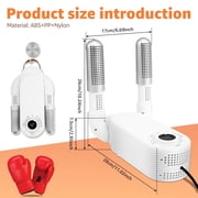 Ikoopy Boxing Glove Dryer Intelligent Thermostat Punching Gloves Dryer for Boxing Sport Quiet 90 Degree Foldable Boot Dryer with Timer Shoes Dryer for Boot Glove