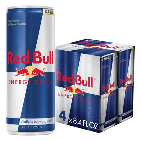 UPC 611269108026 product image for (4 Cans) Red Bull Energy Drink, 8.4 Fl Oz | upcitemdb.com