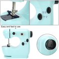 thumbnail image 5 of Máquina de coser de mesa portátil, herramienta de bordado multifuncional para el hogar, enchufe 100?240VUS, 5 of 5