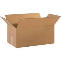 18" x 10" x 8" Shipping Boxes 32 ECT Brown 25/Bundle (18108)