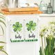 thumbnail image 4 of Juego de 12 toallas de cocina - Paños de cocina absorbentes y de secado rápido para limpieza - Toallas decorativas de cocina de algodón con diseños navideños, 4 of 7