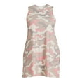 thumbnail image 5 of Terra & Sky Women's Plus Size Swing Tank Dress, 5 of 5