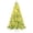 Green, variant on Gymax 7.5 FT Pre-Lit Tinsel Christmas Tree Artificial Xmas Tree w/ 1300 Lush Branch Tips Fruit Green