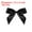 Black, variant on Uxcell Mini Ribbon Bow 2.5" x 2'' 100Pcs Mini Fabric Satin Ribbon Flower Bows Craft DIY Sewing Wedding Bows Emerald Green