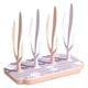 thumbnail image 1 of Escurridor de biberones desmontable para encimera, con 12 soportes y organizador. rosado, 1 of 8