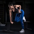 thumbnail image 6 of HolaHatha Steel Frame Foam Padded Flat Freeweight Bench for Weight Training, 6 of 8