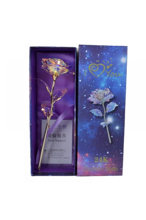 Creative Gold Rose Teacher's Day Gift Home Garden Decoration