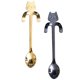thumbnail image 4 of Bearachild Cute Cat Design Cat Cuchara de café Cuchara de acero inoxidable Cucharadita de mango largo Cuchara de helado Type4 NO4 Bearachild JJ15996-02, 4 of 6