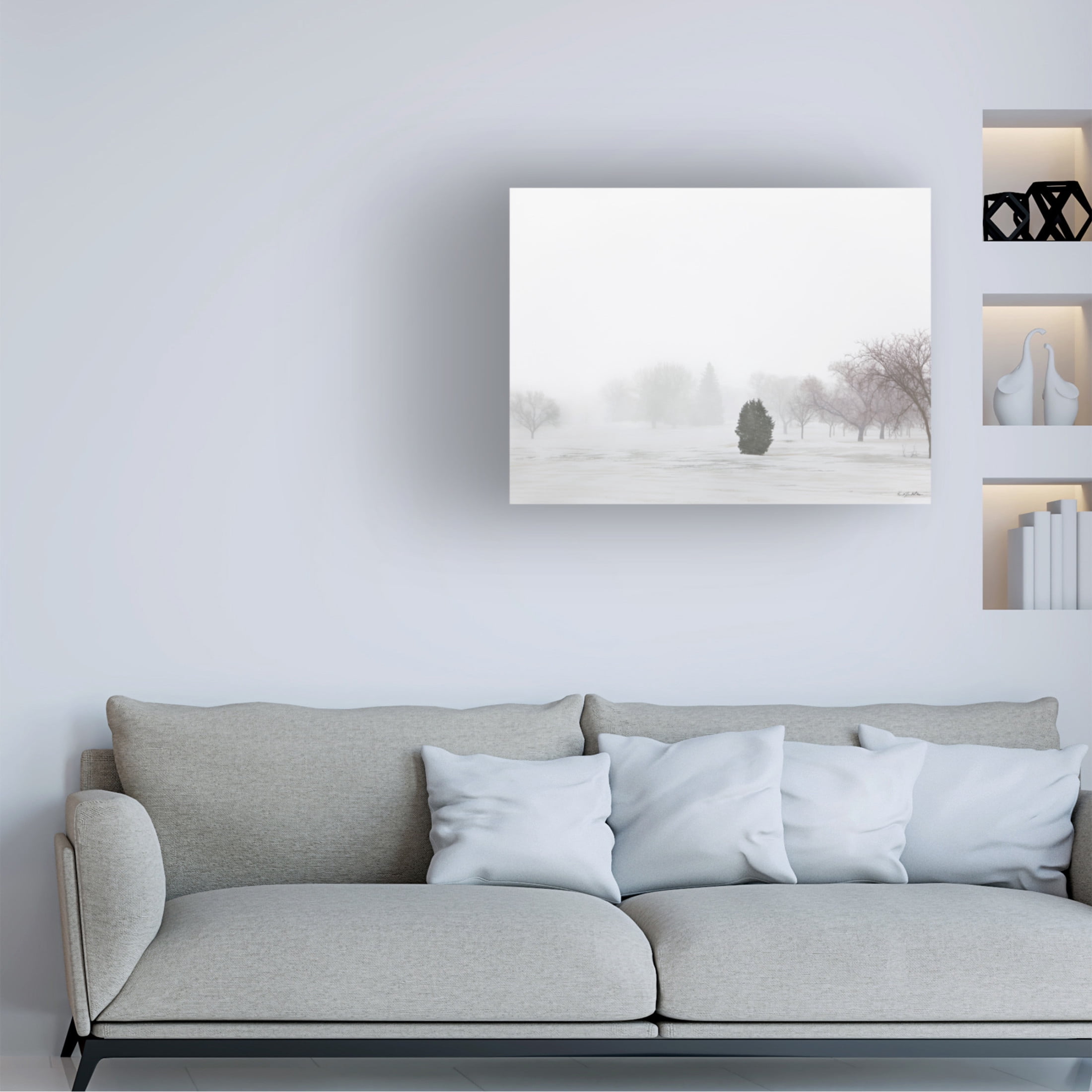 Canvas Wall Art - Kent Burkhardsmeier 'Growth' Wall Art for Living Room, Bedroom, or Office Décor by Trademark Fine Art - 19 x 14 Inches