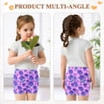 thumbnail image 3 of joogoo Rose Flower Purple Girls Lined Shorts Bike Dance Bottoms 5T, 3 of 7