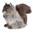 thumbnail image 2 of Simulation Squirrel Toy Soft Small Animal Stuffed Home Garden Decor Kid Gift, 2 of 8