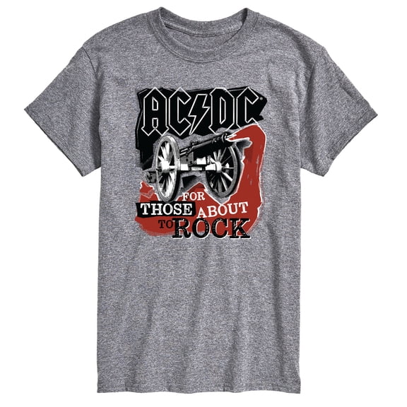 AC/DC - Rock Strokes - Men's Short Sleeve Graphic T-Shirt