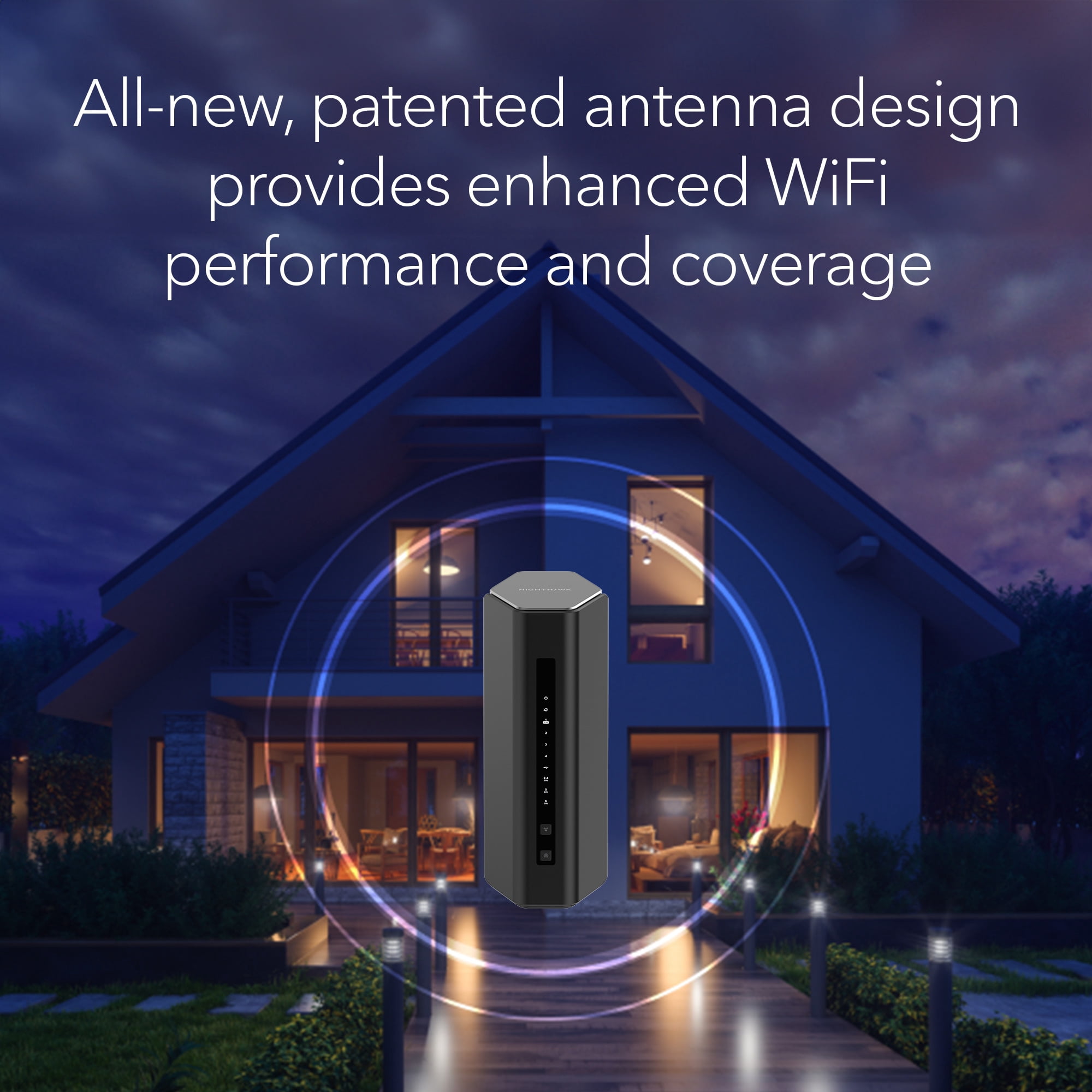 Nighthawk BE12000 WiFi 7 Tri-Band Router RS500