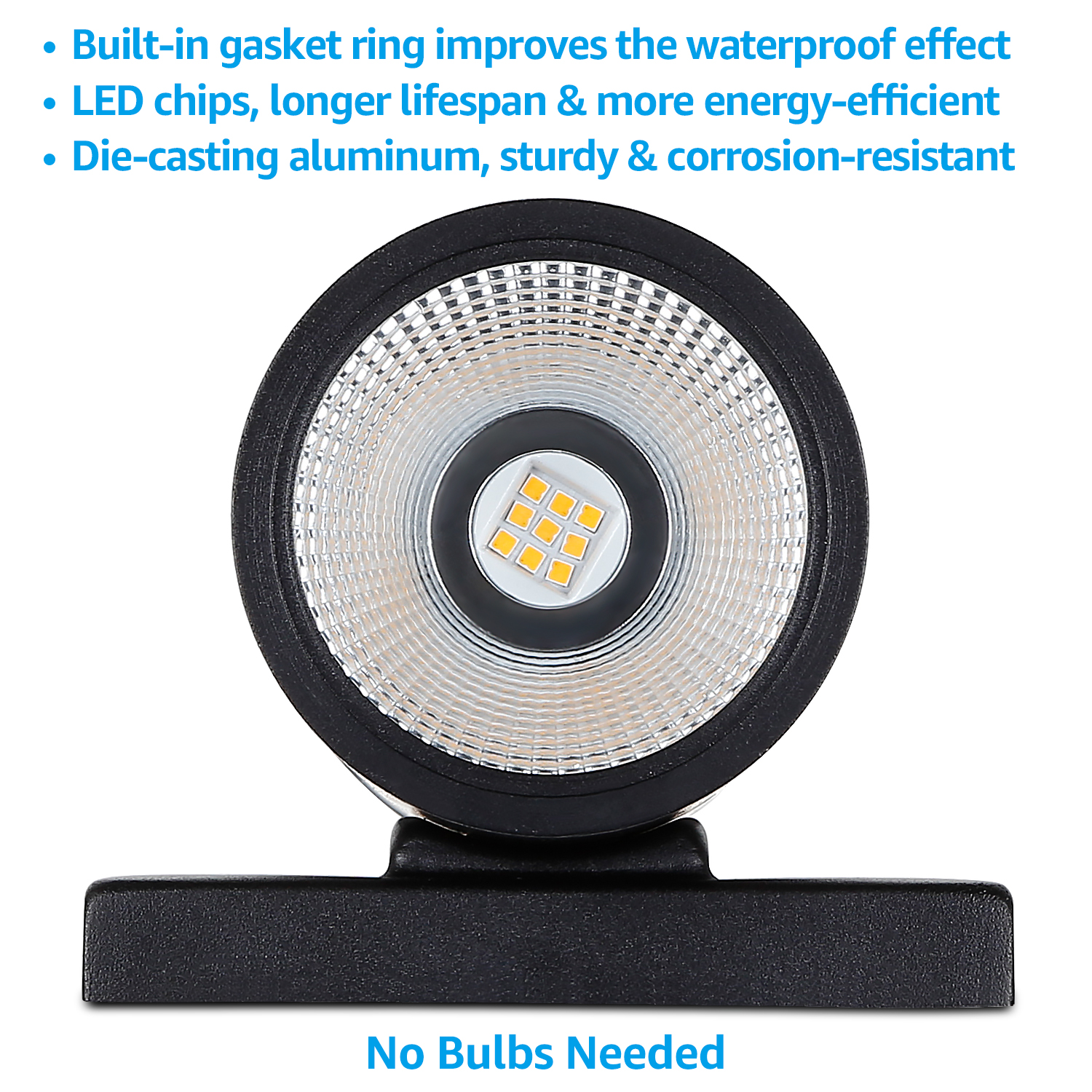 3 Pack LED Cylinder Up Down Wall Light, 20W 1400lm, Modern Outdoor Porch Light, 100V-277V, Wet Location Wall Sconce, 3000K Warm White