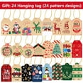 thumbnail image 3 of 24Pack Assorted Sizes Bags with 24 Gift Tags, Jumbo, Large, Medium, Small Bags for Christmas Presents, Kids, Xmas Party Favors, 3 of 9