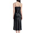 thumbnail image 5 of Ichuanyi Woman Dress Womens Sleeveless V Neck Homewear Satin Pajamas Long Dress Nightgowns Sleepwear, 5 of 5
