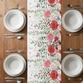 thumbnail image 6 of Pink Spring Floral Table Runner - 70 Inch Long, Kitchen Dining Table Runner Dresser Scarves, Weeping Romantic Flowers Pastoral Farmhouse Decor for Coffee Tables Wedding Party Banquet, 6 of 8
