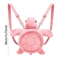 thumbnail image 3 of Mochila de tortuga para niñas. Mochila de tortuga monísima para viajes en familia, uso diario, festivales, actividades al aire libre, cumpleaños, colegio, niñas y niños, 3 of 5