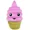 6 Inch Ice Cream Cone, variant on Plush Soft Dog Toys with Squeakers Funny Junk Food Snack Styles Choose Character (6.25 Inch Snow Cone)