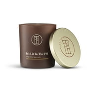 BODY by TPH It’s Lit In The PM Aromatherapy Scented Soy Wax Blend Stress Relief Jar Candle with Ylang-Ylang, Palo Santo & Lemon Oil 8 oz.