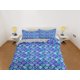thumbnail image 2 of Juego de Funda Nórdica Púrpura Infantil Escamas de Pez Sirena, Ropa de Cama para Niños Pequeños, Tema de Fantasía, 2 of 4