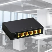 Network Switch /Internet Splitter/5 Ports/ Ethernet Switcher Adapter Game Network Switch for Homes